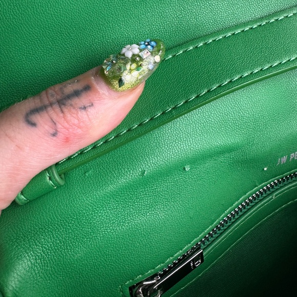 JW PEI Green Quilted Puffy Crossbody Bag - Picture 9 of 15